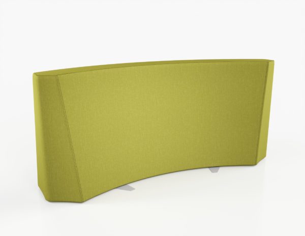 Flowform Curved Bench Divider