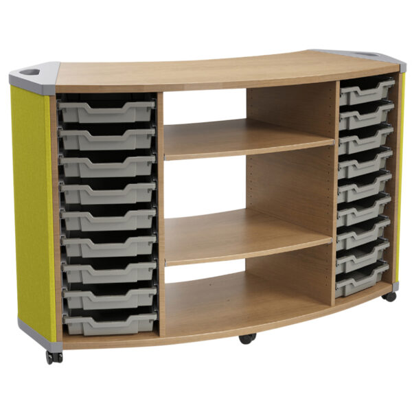 Flowform Curved Storage